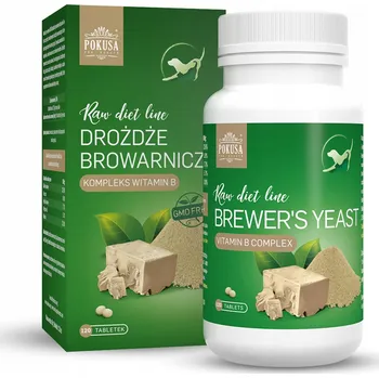 Pokusa RawDietLine Pivovarské kvasnice pro psy a kočky SRST 120 tablet