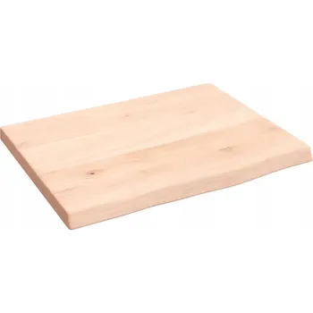 police Dřevěná police 30 x 2 cm, odstíny hnědé