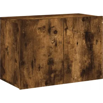 Televizní stolek TV stolek 60x30x41 cm, dub – Montáž na zeď