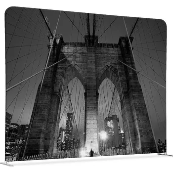 Potištěná látková dělící stěna 150-150 Oboustranný New York Manhattan Bridge