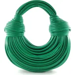 Dámské originální psaníčko – ručně tkaná kabelka na rameno Barva (Varianta): Zelená