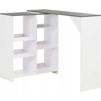 Jídelní stůl Kuchyňský stůl obdélníkový bílý 39 x 138 x 110 cm