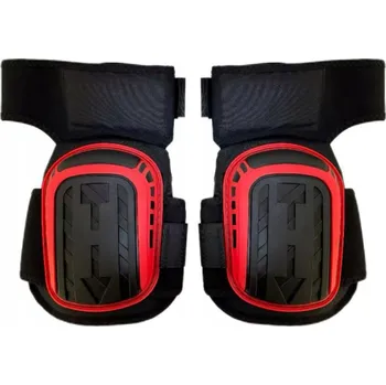 Chránič nohou OCHRANNÉ NÁKOLENÍKY STAVEBNÍ ZAHRADNÍ GELOVÉ PODLOŽKY ČERVENÉ PEVNÉ