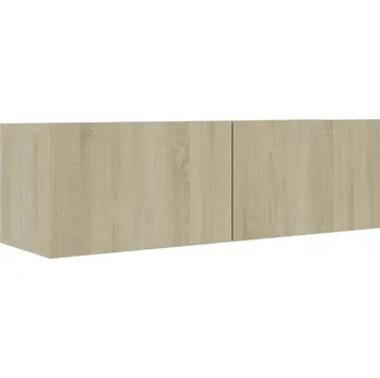 Televizní stolek TV stolek 100x30x30 cm, dub sonoma