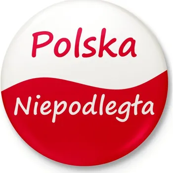 Obraz Tlačítko magnet na ledničku Polská nezávislost