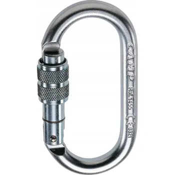 Jištění Šroubovací karabina Camp Oval Pro stříbrná