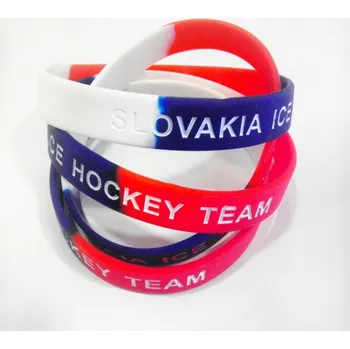 Náramek Hokejové reprezentace silikonový náramek Slovakia Ice Hockey Team 59136