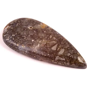 Přírodní kámen Kabošon Tree Marcasite č.5892 (65x29x9mm)