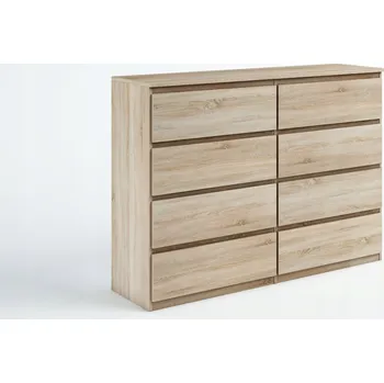 Komoda Komoda Meble Masztalerz 140 x 39 x 102 cm dub Sonoma matná