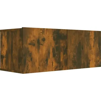 Televizní stolek TV stolek 80x30x30 cm kouřový dub