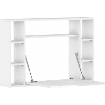 Psací stůl Obdélníkový psací stůl Homlando 94 x 20 x 62 cm bílý