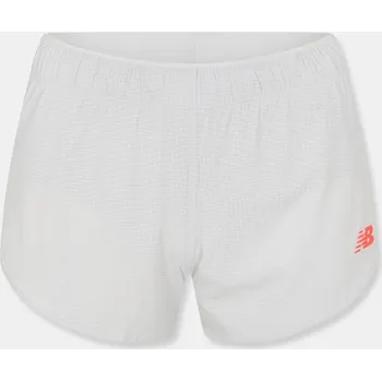 Dámské kraťasy New Balance Race Day Running Shorts Grey/Red 10 (S)