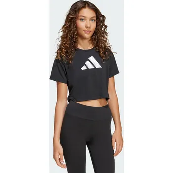 Pánské tričko ADIDAS Tričko Training Essentials Glam Print 7 LET ČERNÁ|ŠEDÁ