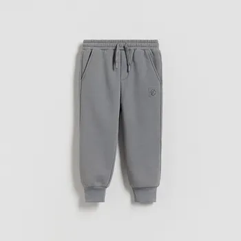 Chlapecké kalhoty Reserved - Teplákové joggery - tmavě šedá - 094FO-90X - 094FO-90X-110