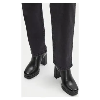 Dámské kozačky Polokozačky JENNY CEO-HY7617-1 Černá 36