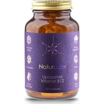 NaturLabs Liposomální vitamín B12, 120 kapslí
