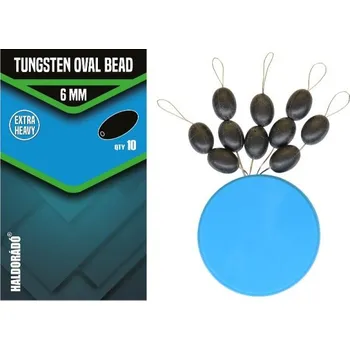 Haldorádó Tungsten Oval Bead 6 mm