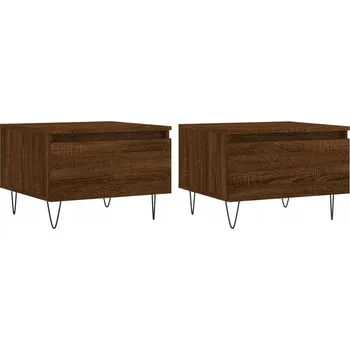 Konferenční stolek Konferenční stolek dub 50x46x35cm - 2 ks