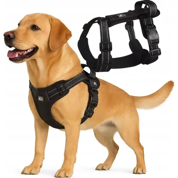 Postroj pro psa POSTROJE PRO PSA GUARD EASY WALK KOMFORTNÍ TRÉNINKOVÉ BEZPEČNÉ S UCHYTEM XL