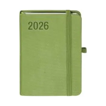 Diář Kalendarz 2026 A6 Rubi zielony TDW