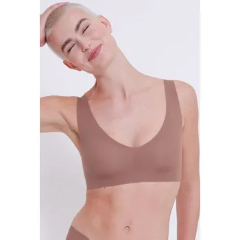 Podprsenka Podprsenka Sloggi 10217728 ZERO Feel 2.0 Barva: Hnědá, Velikost: S