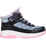 Dětská outdoorová obuv Skechers STORM BLAZER 33 Světle modrá, Černá, Růžová, Bílá