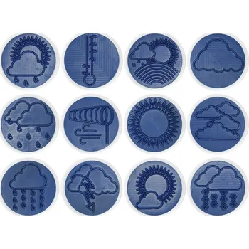 Dětské razítko BETZOLD Sada razítek - počasí