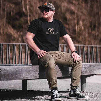 Pánské tričko Giants fishing Tričko pánské černé Camo Logo Varianta: vel. 3XL