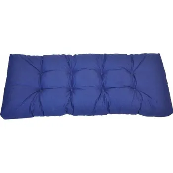 Podsedák Axin Trading s.r.o. Opěradlový polstr na paletu 120x50 modrý melír