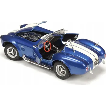 autíčko WELLY 1965 SHELBY COBRA 427 SC MODRÁ 1:24 NOVÝ KOVOVÝ MODEL 24002