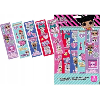 samolepka Samolepky L.O.L. Surprise Kids Euroswan 58 ks