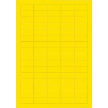 Speciální papír Etikety 35 x 17 mm, žluté