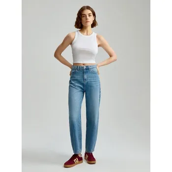 Dámské džíny Džíny balloon - 32 - House - modrý - 244DR-55J