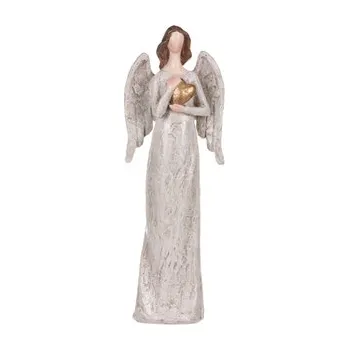 Vánoční dekorace Anděl, polyresin.