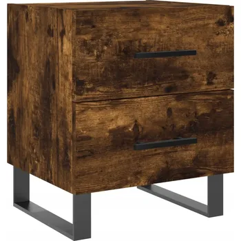 Noční stolek Noční stolek dřevěný 40x35x47,5 kouřový dub