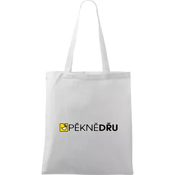 Pěkně dřu lžíce - Taška bavlněná - 42 x 38 cm ( Bílá )