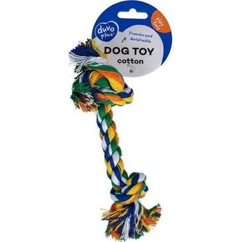 Hračka pro psa LAROY Group Hračka bavl. Uzel mix barev DUVO+ 20 cm