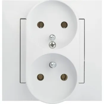 Elektrická zásuvka Nástěnná Elektrická Zásuvka Elektro-Plast bílá