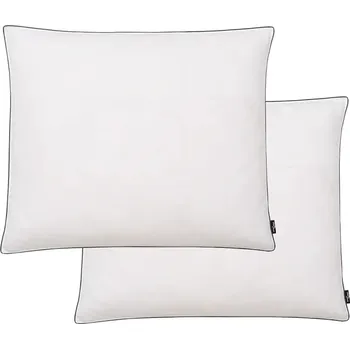 Polštář Polštáře Péřové - 2 kusy, 70x60 cm, bílé