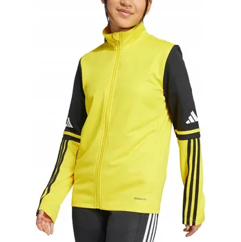 Chlapecká mikina Dětská mikina adidas Squadra 25 Training žlutá JP3395 164