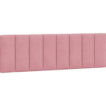 Polštář Polštář na čelo sametový, 160 x 45 cm, růžový