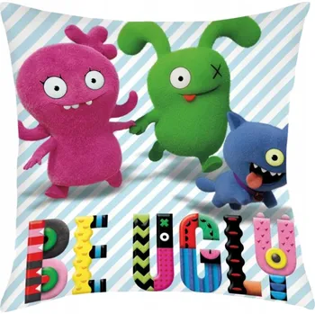 Polštář PASKUDY UGGLY polštář polštář 40x40 cm