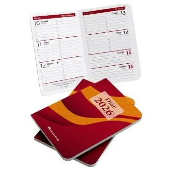 Diář Knižní klub Diář 2026 Týdenní 2026