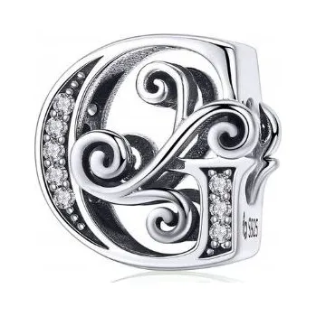 Přívěsek Charms Písmeno G Přívěsek Písmeno G stříbro 925