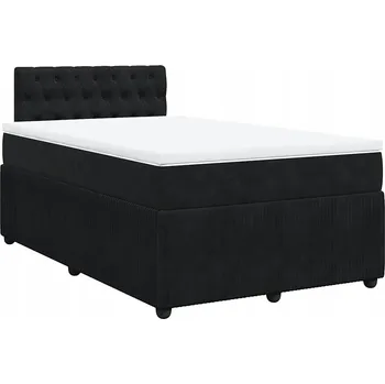 Postel Jednolůžková dřevěná postel 120x190 černá