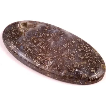 Přírodní kámen Kabošon Tree Marcasite č.5885 (67x32x7mm)