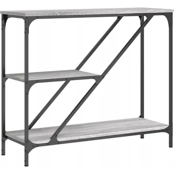 Konferenční stolek Stůl 88,5 x 30 x 75 cm, odstíny šedé