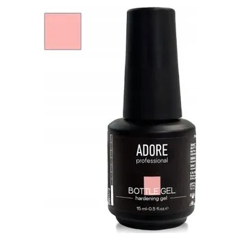 Lak na nehty Gel v lahvičce pro zpevnění nehtů Adore Bottle Gel - natural 15 ml