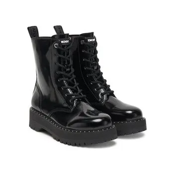 Pracovní obuv Kotníková obuv DKNY Batu Studs-Lace Up K4566972 Černá 37