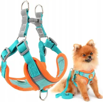 Vodítko pro psa NASTAVITELNÉ POSTROJE PRO PSA NEBO KOČKU VODÍTKO 150 CM BEZ TLAČENÍ POHODLNÉ M